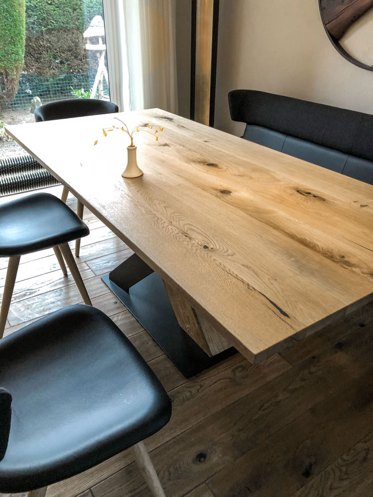 Besprechungstisch Eiche Antik