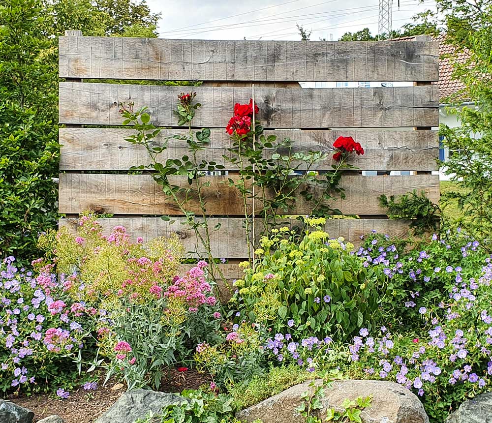 Rankgitter Eiche Antik