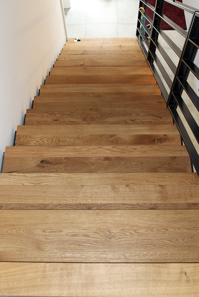 Treppe aus Eiche Antik