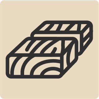 Das Sägewerk Feldmeyer liefert neben den Standardmaßen auch kundenindividuelle Holzzuschnitte